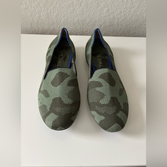 Rothy’s Olive Camo loafer Size 9 - Picture 4 of 11